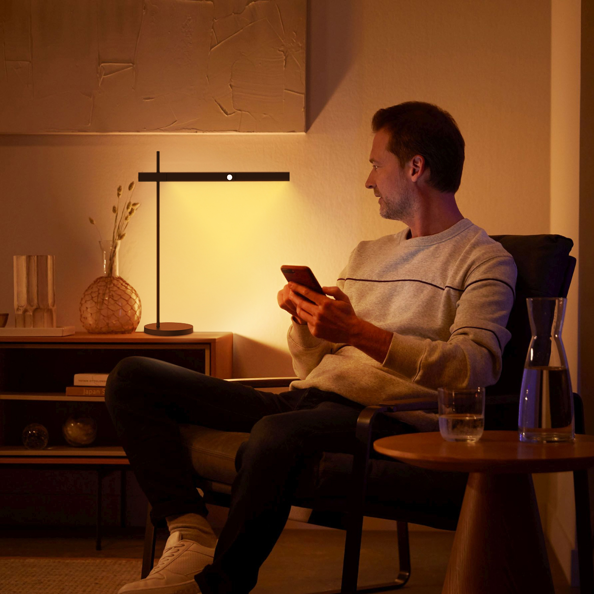 HCP043 双面发光落地灯